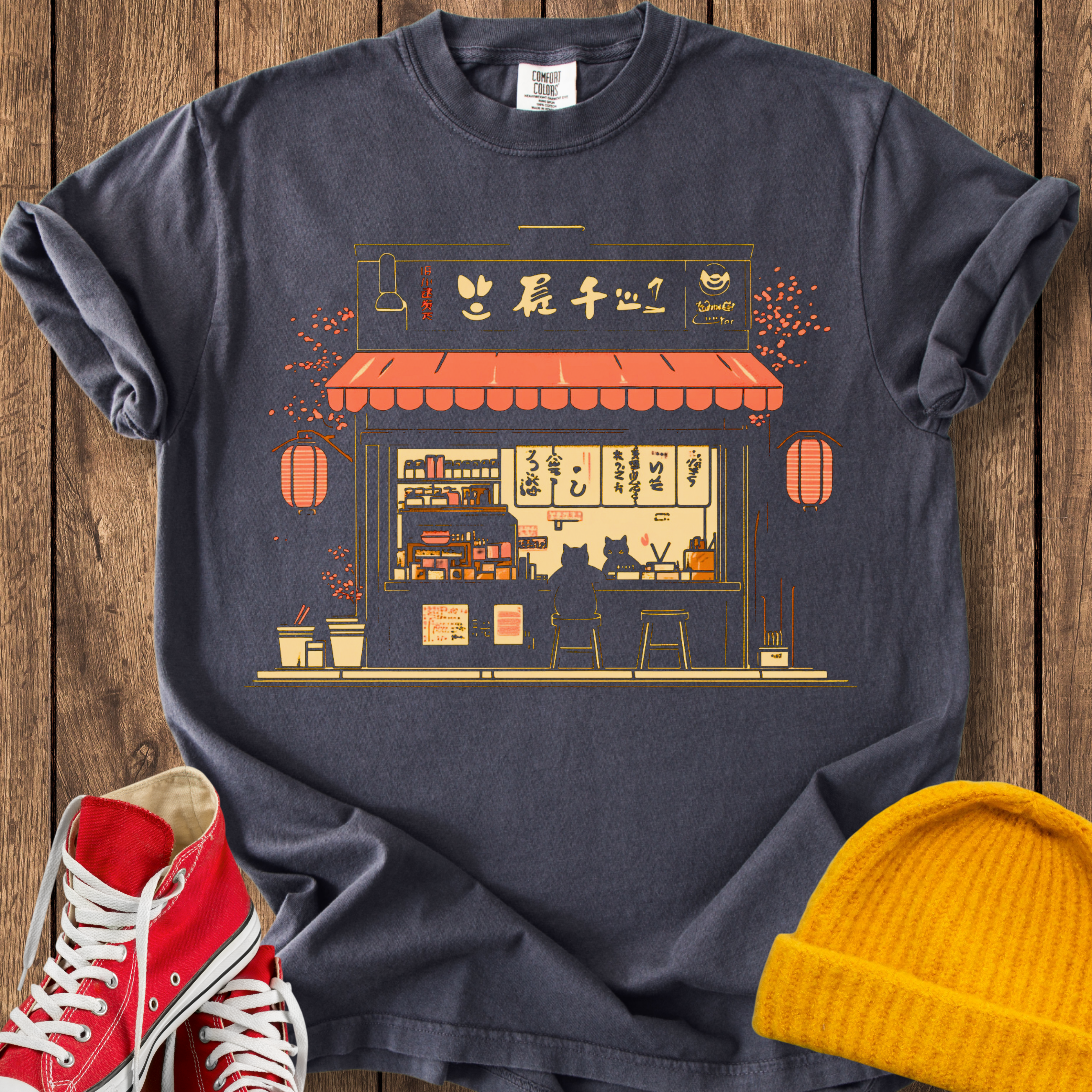 Japanese Cats T-shirt