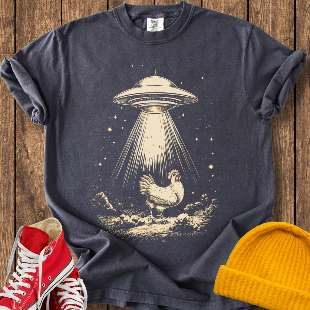 Chicken UFO T-shirt