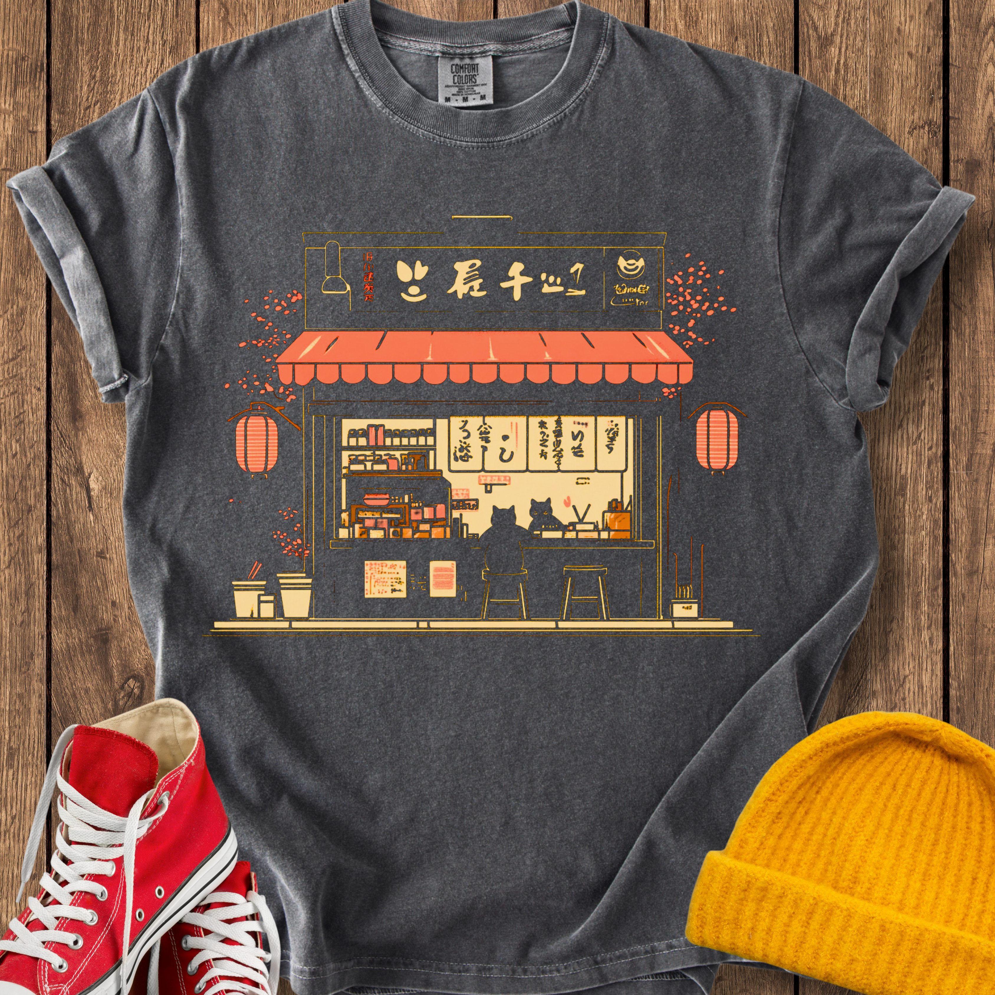 Japanese Cats T-shirt